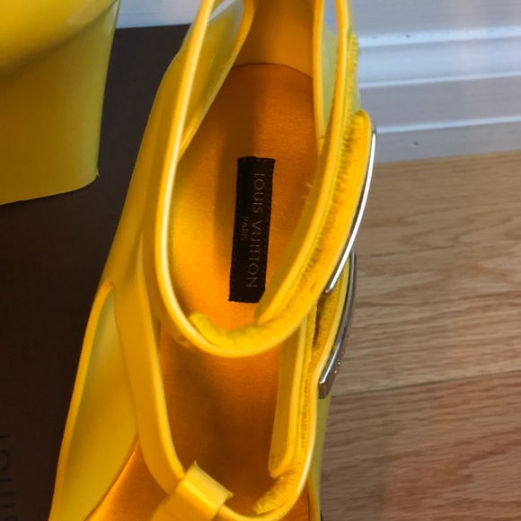 Brand new in box Louis Vuitton Wedge Sandals sz 36 - Picture 6 of 8